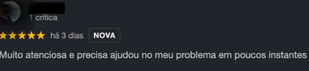 Avaliação Google 2